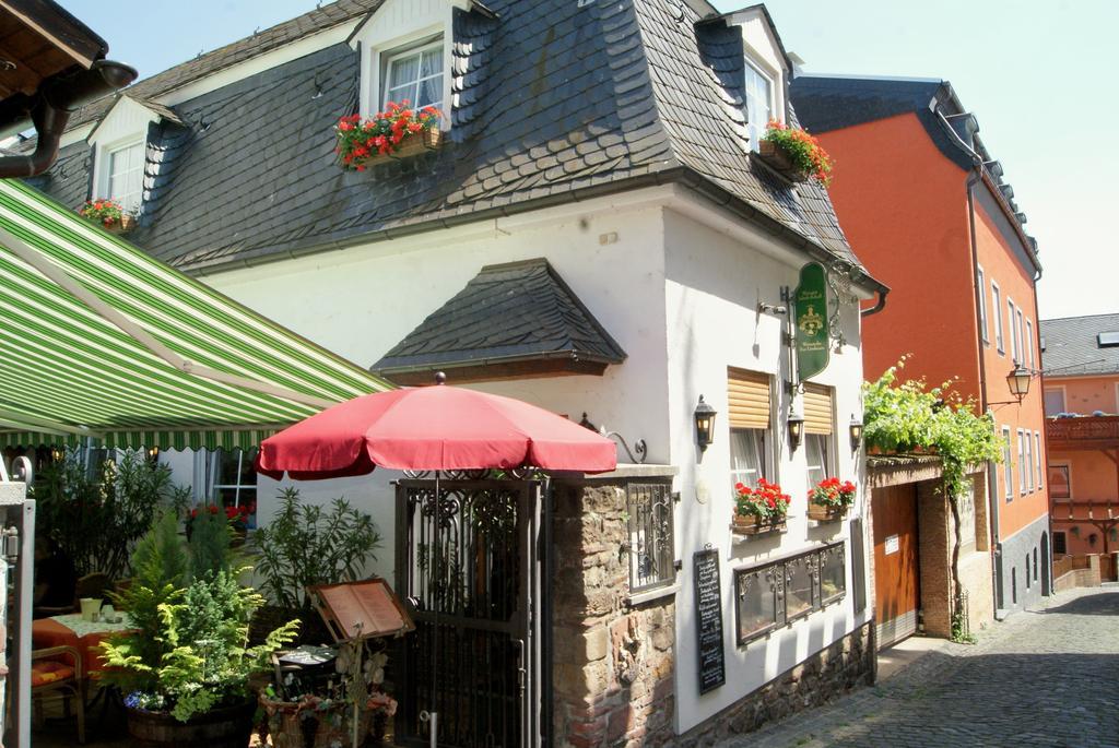 Zur Lindenau Hotel ฮูเดสไฮม์ แอม ไฮน์ ภายนอก รูปภาพ